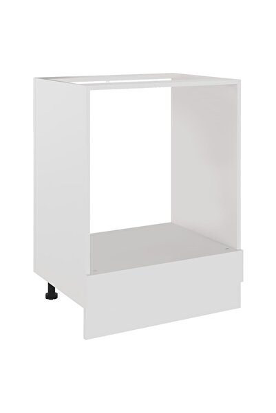 vidaxl Dulap pentru cuptor "Riga", alb, 60x46x81,5 cm, lemn prelucrat