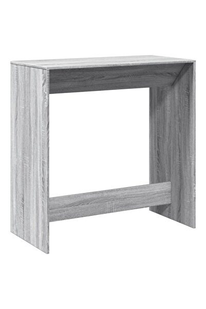 vidaxl Masă de bar, Sonoma gri, 102x50x103,5 cm, lemn prelucrat