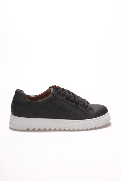 Kuback KB-DX2 Pantofi casual pentru bărbați din piele neagră