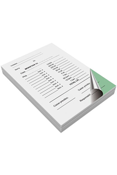 Other Self-copying currency, A6 format, 50 Top Bottom Set/booklet