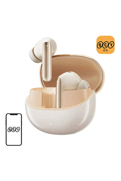 QCY Căști wireless MeloBuds Pro HT08, ANC, Bluetooth 5.3, auriu