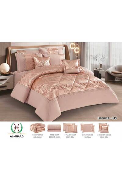 ALMIAAD Birnais Jacquard Bridal Bedspread - Birnais Jacquard Bridal Duvet Set...