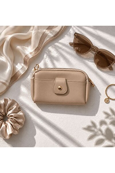 Velora Handbags Bilek Askılı Fermuarlı Kadın Cüzdanı – Kartlık ve Telefon Böl...