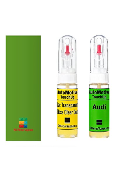 YLKRS AUTOMOTIVE Κιτ βαφής επιδιόρθωσης Audi TT Roadster AULZ6A (Πράσινο Κιαλ...