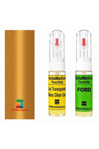 YLKRS AUTOMOTIVE Kit retus vopsea touch-up Ford Focus-NA FRD11:NQ (Yellow Bla...
