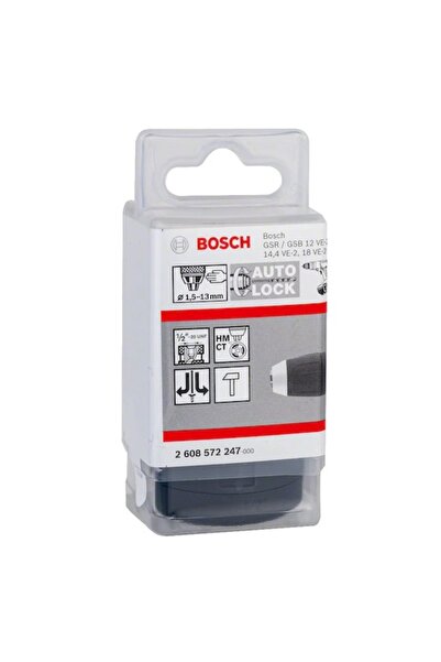 Bosch Otomatik Plastik Mandren 13mm 1/2" 2608572247