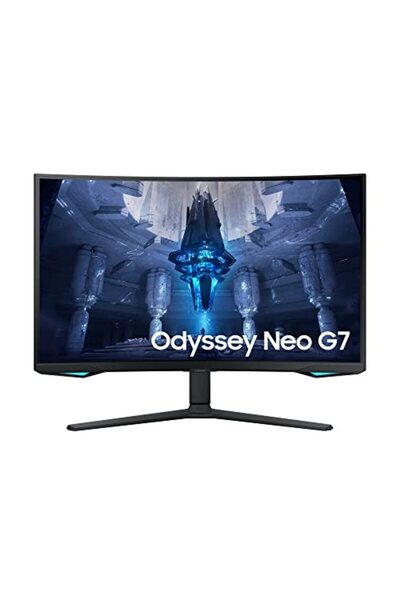 Samsung Odyssey Neo G7 Oyun Monitörü S32BG750NU, 32 inç, VA panel, 4K UHD çöz...