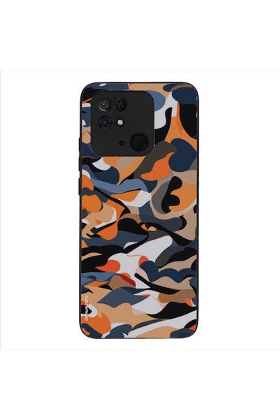 Other Θήκη Sonique Σειρά Στρατιωτικού Καμουφλάζ για Xiaomi Redmi 10c Πορτοκαλί