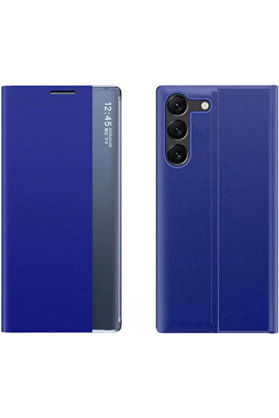 Hurtel Σλιπ Μπουκ Πλαστικό Μπλε (Samsung S24+)