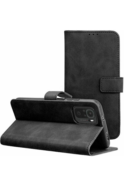 Forcell Tender Book Συνθετικό Δέρμα Μαύρο (Redmi Note 11 Pro)