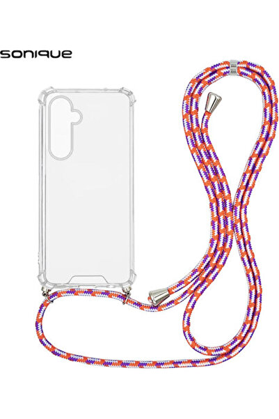 Other Sonique Armor Διαφανής Θήκη Σιλικόνης με Κορδόνι για Samsung Galaxy S25...