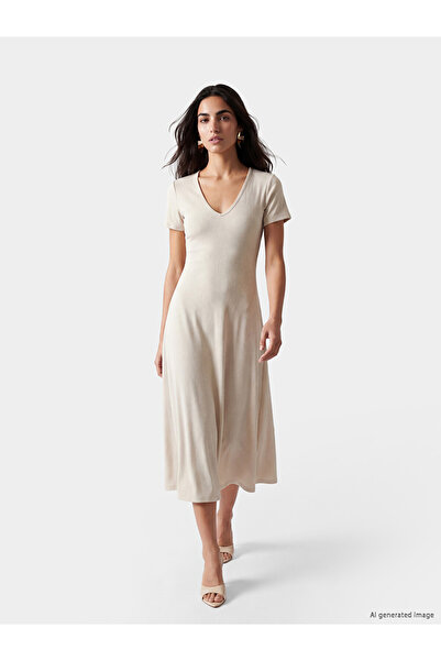 LC Waikiki V Planting Bodycon Dress for Style Enthusiasts from Uzg Store