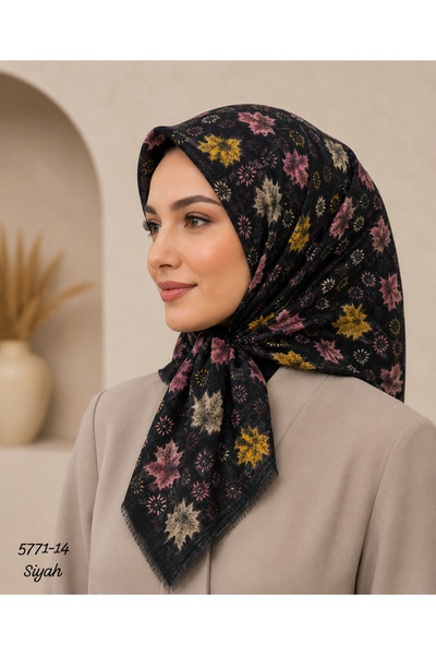 Butik Kaliteli Yüzde 95 Pamuk Eşarp Yazma