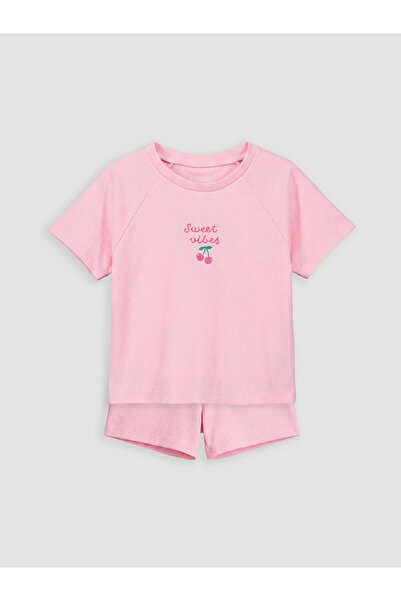 LC Waikiki Girl's Shorts Set