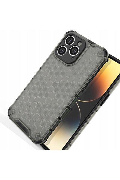 Hurtel Husă Hibridă Tip Armură Pentru iPhone 14 Pro Max Cu Sistem Tip Fagure