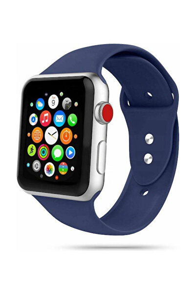 Tech-Protect Λουράκι Icon Σιλικόνης Μπλε (Apple Watch 38/40/41/42mm)