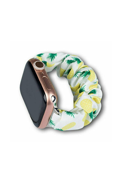Hurtel Υφασμάτινο λουράκι ανανά (Apple Watch 44/45/46mm/Ultra 49mm)