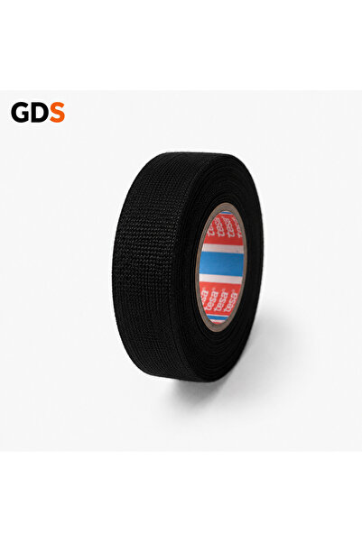 Tesa Kumaş Bez Bant Siyah Kablo Sarma Tesisat Bandı 19mm x 15m