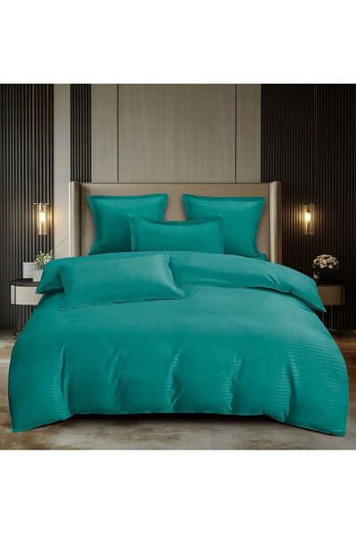 OEM Premium damask Duvet Cover Set Horeca range - with Stretchy - 6 pieces | ...