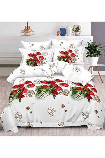 OEM 3D satin Cotton Duvet Cover Set – 6 pieces | 13440
