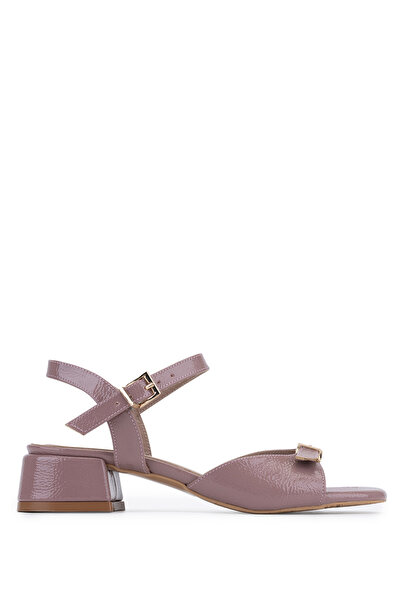 Tamer Tanca Women's Faux Leather Powder Heeled Shoes