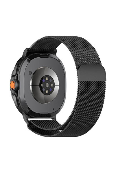 Techsuit Λουράκι Ανοξείδωτο Ατσάλι Μαύρο (Samsung Galaxy Watch8, Galaxy Watch...