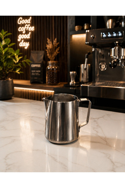 SUNVERA ÇELİK Paslanmaz Çelik 304 Kalite Barista Süt Potu – Latte Art ve Süt ...
