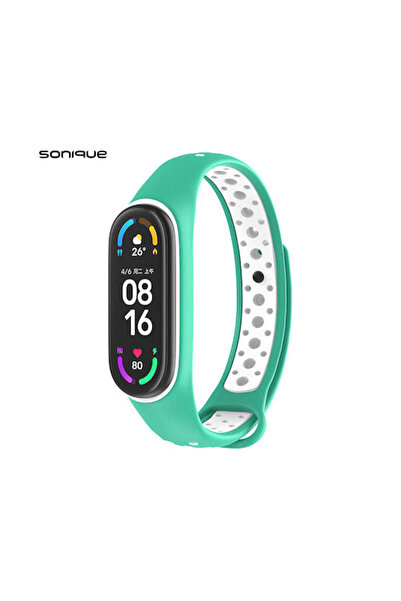 Other Λουράκι Σιλικόνης Sonique Sport με Πείρο Veraman / Λευκό (για Mi Smart ...