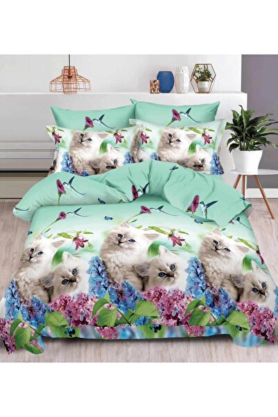 OEM 3D satin Cotton Duvet Cover Set – 6 pieces | 13268