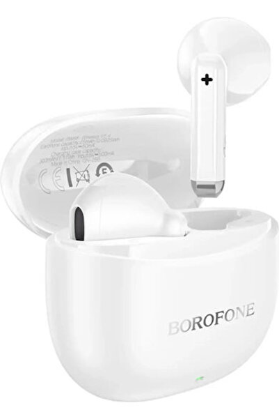 Borofone BW88 Ενδοωτικά ακουστικά Bluetooth Handsfree με θήκη φόρτισης Λευκά