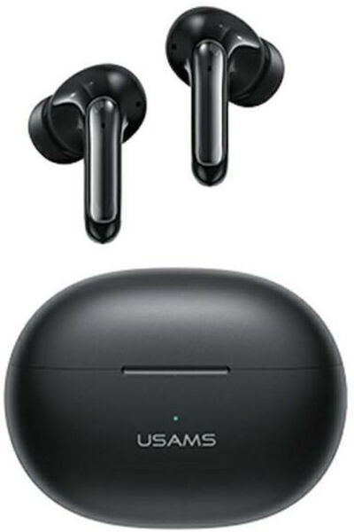 Usams XD19 Ενδοωτικά ακουστικά Bluetooth Handsfree με θήκη φόρτισης Μαύρα