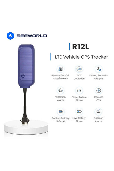seeworld R 21 L – Localizator GPS auto 4G LTE cu alarmă și blocare combustibil