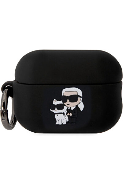 Karl Lagerfeld Θήκη Σιλικόνης με 3D Λογότυπο NFT Κεφάλι του Καρλ και Γάντζο, ...