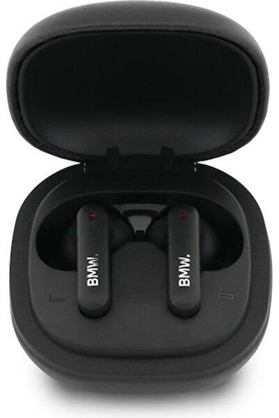 BMW Δερμάτινα Ακουστικά Bluetooth Handsfree Ενδοωτικά με Μεταλλικό Λογότυπο κ...