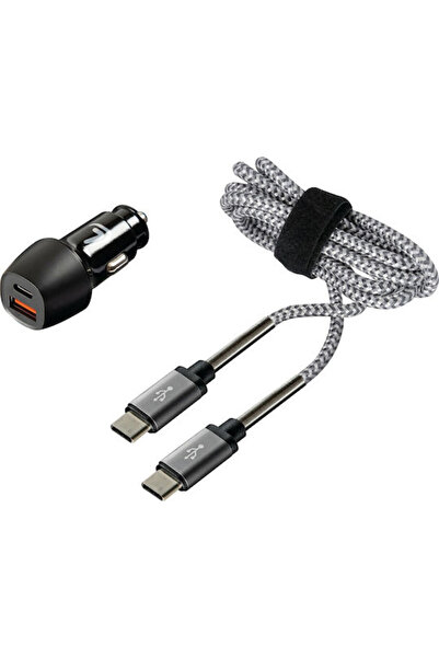 Lampa Φορτιστής αυτοκινήτου 18W με θύρες: 2xUSB με καλώδιο Lightning. Κωδικός...