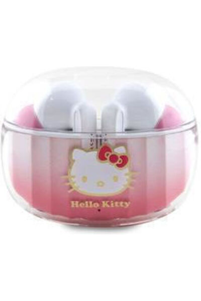 Hello Kitty Πραγματικά Ασύρματα Ενδοωτικά Ακουστικά Bluetooth Handsfree με Λο...