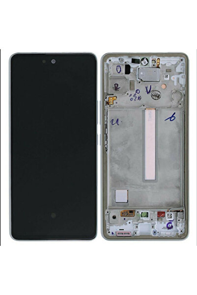 Samsung Οθόνη με μηχανισμό αφής για Galaxy A53 5G (Λευκό) Κωδικός: GH82-28024B