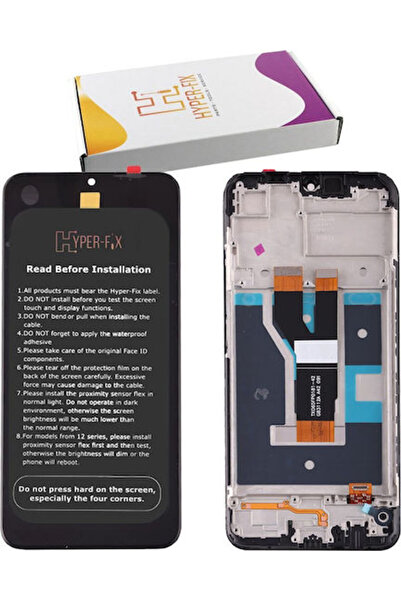 Hyper Οθόνη με μηχανισμό αφής και πλαίσιο για Realme C11 2021 (Μαύρο) Κωδικός...