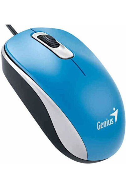 GENIUS DX-110 Ενσύρματο Ποντίκι Θαλασσί Μπλε