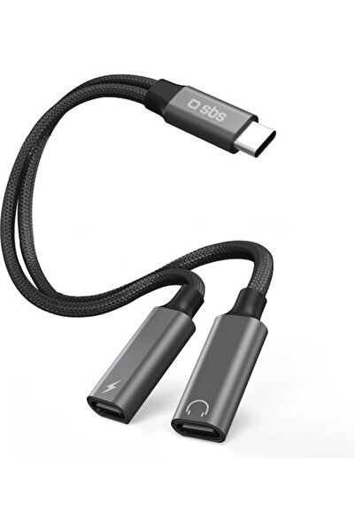 SBS Μετατροπέας USB-C αρσενικό σε USB-C 2x θηλυκό 1 τεμάχιο YCHARGETYCK