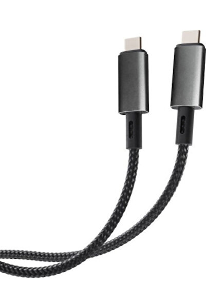 Vivanco Longlife Καλώδιο USB 2.0 USB-C Αρσενικό - USB-C 100W PD Μαύρο 1μ