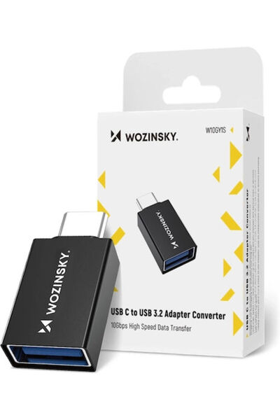 WOZINSKY Μετατροπέας USB-C αρσενικό σε USB-A θηλυκό 1 τεμάχιο