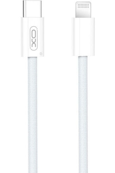 Xo Καλώδιο USB-C σε Lightning 27W Γκρι 3μ (16.005.0387)