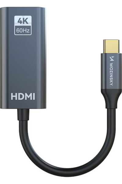 WOZINSKY Μετατροπέας USB-C θηλυκό σε HDMI θηλυκό 1 τεμάχιο WACH-01