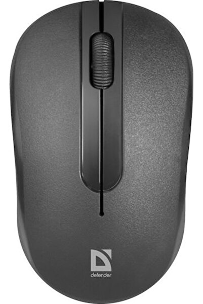 Defender Datum MM-285 Ασύρματο Ποντίκι Μαύρο