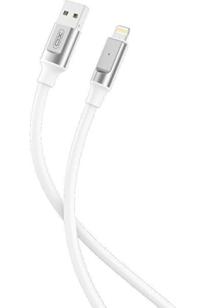 Xo NB251 Καλώδιο USB-A σε Lightning 30W Λευκό 1μ (16.005.0262)