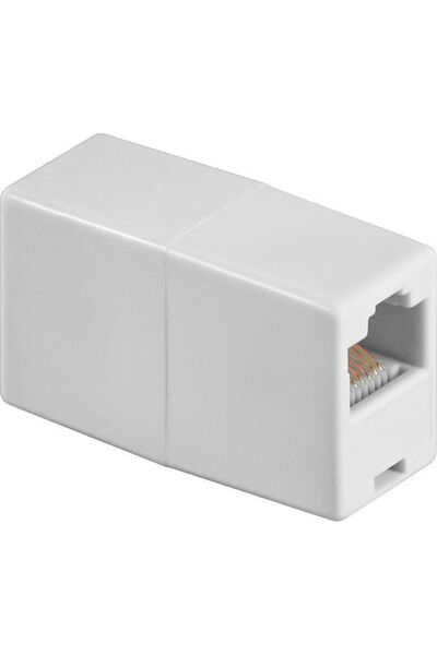 goobay Μετατροπέας RJ-45 θηλυκό σε RJ-45 θηλυκό Λευκό 10 τεμάχια 93058