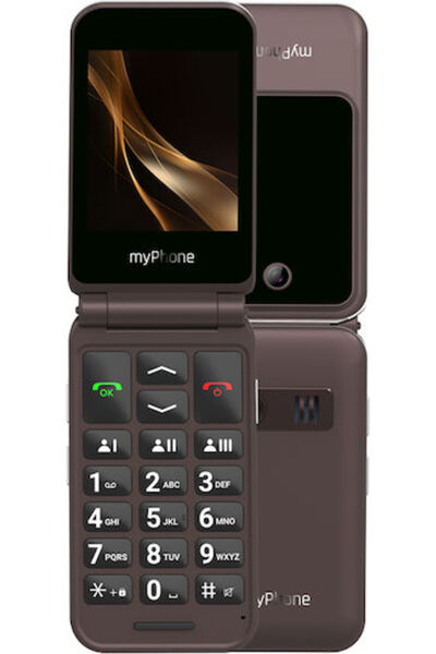 Myphone Harmony LTE Κινητό Μονής SIM με Μεγάλα Κουμπιά Συλλογή Πραλίνα