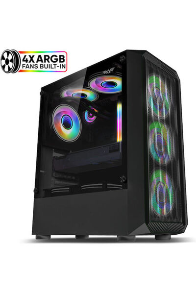 Armageddon Αρμαγκεντόν Τρίτρον Προ 100 Gaming Midi Tower Θήκη Υπολογιστή με Π...