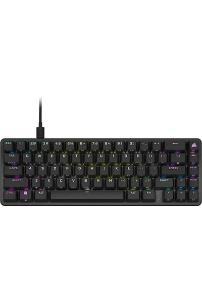 Corsair K65 Pro Μίνι Οπτικό Πληκτρολόγιο Gaming 65% με διακόπτες OPX και φωτι...